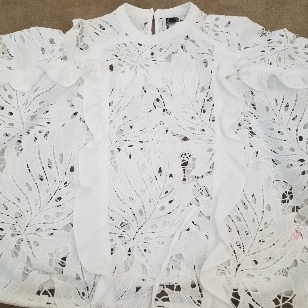 Topshop lace top